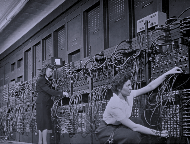 computer operators with eniac